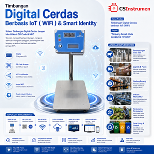 Timbangan Digital Cerdas IoT WiFi